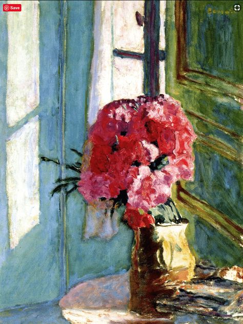 Edouard Vuillard, Pierre Bonnard, Flowers In A Vase, Paul Gauguin, Post Impressionists, Still Life Art, Art Appreciation, Art And Illustration, Arte Floral