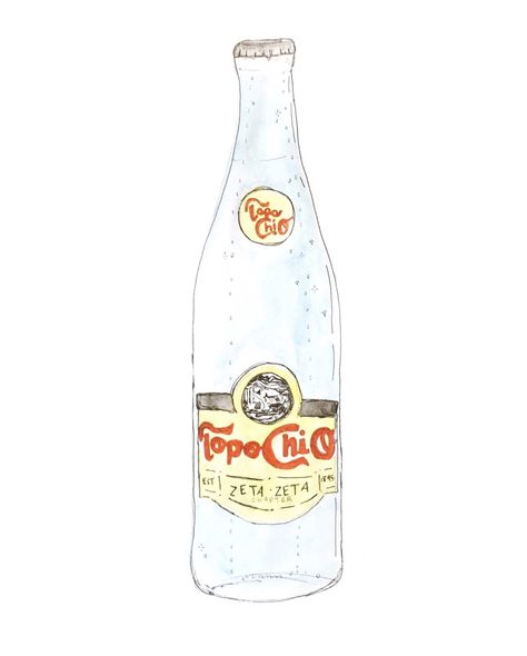 Topo Chico Tattoo, Topo Chico Art, Chi O Graphics, Topo Chico Aesthetic, Chi Omega Prints, Chi Omega Graphics, Retro Western Aesthetic, Chi Omega Apparel, Chicos Aesthetic