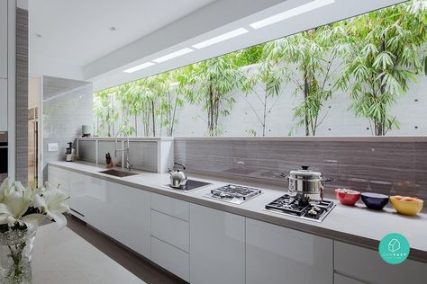 8 Unconventional Home Designs for Landed Properties Landed House Design Malaysia, Dry And Wet Kitchen Design Malaysia, I Land Kitchen Design, Wet Kitchen Design, Dirty Kitchen Design, Dirty Kitchen, Modern Outdoor Kitchen, Outdoor Kitchen Design Layout, Interior Design Institute