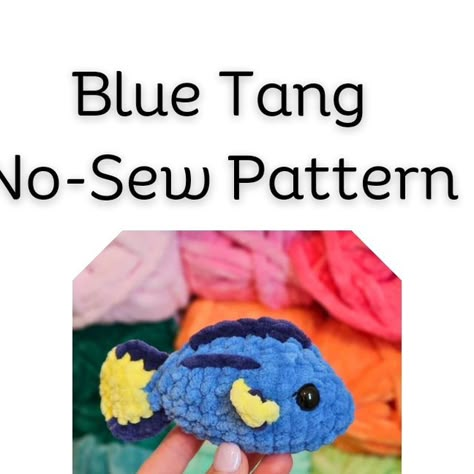 Crochet Stitch Tutorial Videos, Dory Crochet Pattern Free, Crochet Aquarium Free Pattern, Crochet Dory Pattern Free, Nemo Crochet Pattern Free, Nemo Crochet Pattern, Fish Crochet Pattern Free, Finding Nemo Crochet Pattern, Crochet Clown Fish Pattern Free