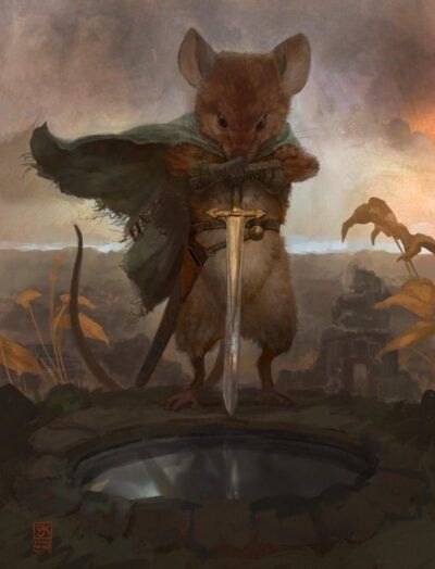 Dungeons And Dragons Characters, Wow Art, Medieval Fantasy, Fantasy Artwork, Narnia, A Mouse, Creature Art, Fantasy Character Design, Fantasy Creatures