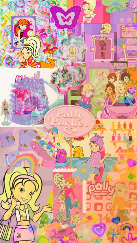 polly pocket 🎀 #pollypocket, #kidcore, #nostalgia, #dolls Polly Pocket 2000, Purple Roses Wallpaper, Polly Pocket Dolls, Candy Paint, Spongebob Wallpaper, Kawaii Harajuku, Tech Toys, Taste The Rainbow, Kid Core