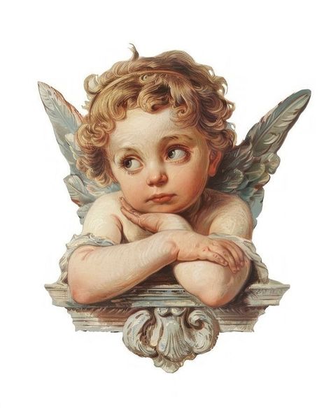 angel png Angel Hugging Woman, Angels Illustration Art, Angelic Eyes Drawing, Cherub Reference, Vintage Frames Drawing, Cherub Photoshoot, Angel Face Drawing, Angelic Drawings, Old Illustration Vintage