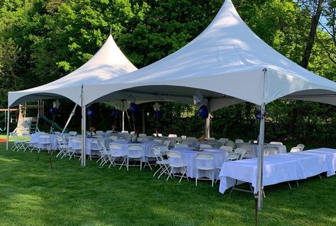 Party Tent Rentals, Outdoor Tent Wedding, Tent Wedding Reception, Backyard Tent, Wedding Tents, Graduation Party Planning, Decor Business, Tent Decorations, Gallery Ideas