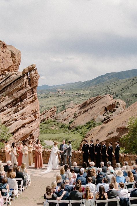 Hannah Henke Photography Red Rocks Trading Post Wedding, Wedding Ceremony at Red Rocks, Colorado Wedding Photographer, Colorado Destination Wedding Photographer, Documentary Wedding Photographer, Wedding Photojournalist, Intimate Wedding Photography, Candid Wedding Photography, Summer Colorado Wedding, Denver Wedding Photographer Red Rocks Wedding Colorado, Colorado Micro Wedding Venues, Colorado Wedding Colors, Fall Wedding Colorado, Red Rocks Wedding, Red Rocks Colorado, Red Rock Wedding, Documentary Engagement Photos, Colorado Destination Wedding