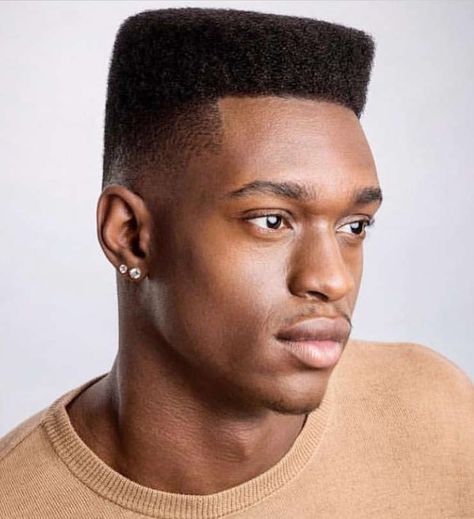 Black Male Haircuts, Square Haircut, Men Digital Art, Hip Hop Hairstyles, High Top Haircut, Haircuts For Black Men, Matrix Hairstyle, Black Hair 90s, 90s Hairstyles Men