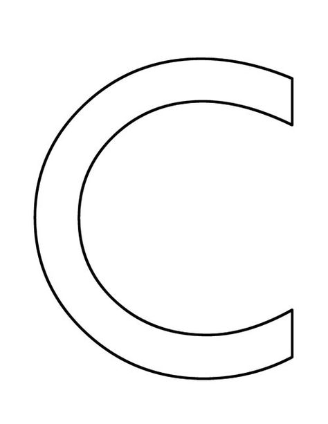 Letter C Template, C Activities, Letter C Activities, Letter C Crafts, Crafts To Try, Cupcake Crafts, Cat And Cloud, C Is For Cat, Cow Craft