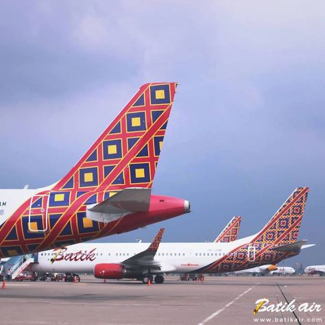 Batik Air, Airline Branding, Lion Air, Plane Spotting, Airlines Branding, Air Art, Airplane Decor, Air Carrier, Cargo Airlines