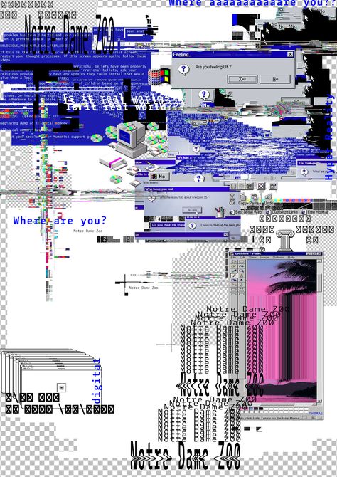 Cybercore Graphic Design, Webcore Design, Internetcore Aesthetic, Interactive Artwork, Cybercore Aesthetic, Frutiger Aero, Glitch Art, Brutalism, Graphic Design Posters