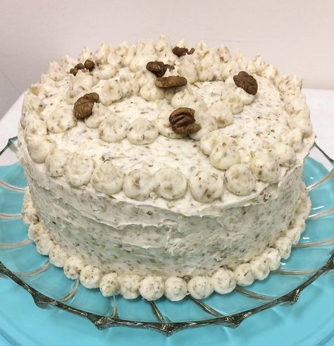 Hickory Nut Cake Nut Cake, Ice Cake, Spiralizer Recipes, Nut Recipes, Cake Frosting, Cake Ingredients, Pretty Cakes, Vintage Recipes, Cakes And More