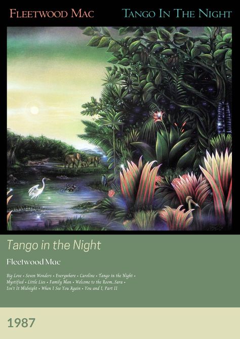 Dawn Of The Planet Of The Apes Poster, Tango In The Night, Fleetwood Mac, Tango, Mac, Art