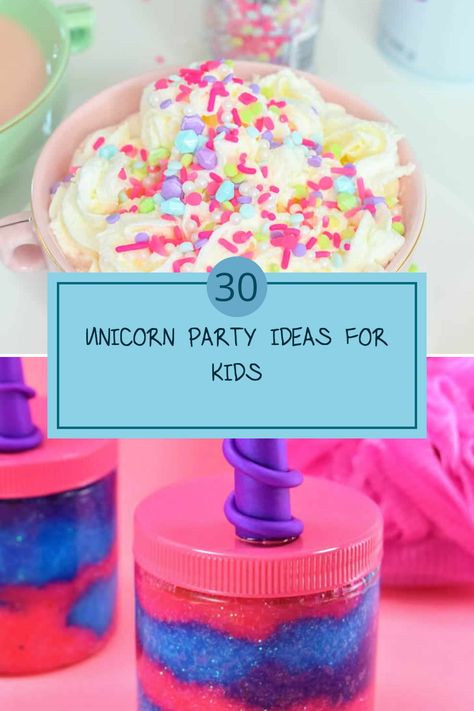 Are you ready to throw the most enchanting unicorn party ever? Check out these 30 delightful unicorn-inspired recipes and crafts that will bring magic to your celebration! From colorful cupcakes topped with fluffy cream and marshmallows to super fun and creative crafts, this collection has everything you need to keep your party fabulous. Perfect for birthdays or just because, these ideas are sure to wow your guests. Create unforgettable memories as you enjoy yummy treats and entertaining activities – let the unicorn fun begin! Magical Creature Birthday Party, Unicorn Punch Birthday Parties, Fourever Magical Birthday, Unicorn Academy Birthday Party, Mythical Birthday Party, Unicorn Birthday Food, Unicorn 1st Birthday Party Ideas, Diy Unicorn Decorations, Unicorn 4th Birthday