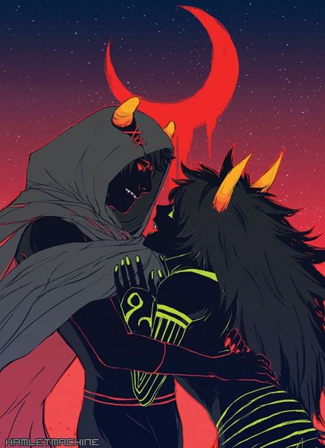 the Signless and the Disciple | Geeky Love | Pinterest | Homestuck ... The Signless, Homestuck Ancestors, Homestuck Fanart, Karkat Vantas, Homestuck Trolls, Home Stuck, And So It Begins, Animal Education, Homestuck