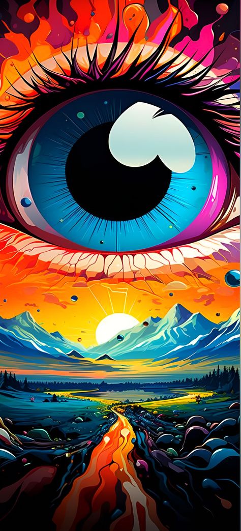 Looking eyes Trippy Wall Paintings Bedroom, Trippy Wall Paintings, Paintings Bedroom, Body Paintings, Female Body Paintings, Trippy Wall, Wall Street Art, Halloween Wallpaper Backgrounds, Hacker Wallpaper