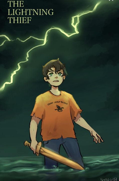 Percy Jackson Lightning Thief, Happy Birthday Percy, Pjo Fanart, Percy Jackson Fanart, Rick Riordan Series, Lightning Thief, Percy Jackson Series, The Lightning Thief, Percy And Annabeth