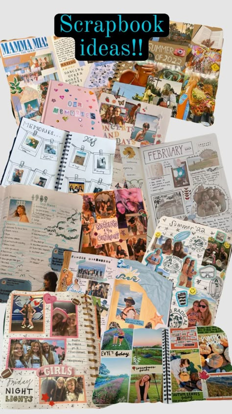 #myfirstshuffle Teen Scrapbook, Senior Scrapbook Ideas, Senior Year Diy, School Memories Scrapbook, Memory Book Ideas, Scrapbook Studio, Memories Scrapbook, Friend Scrapbook, Summer Journal