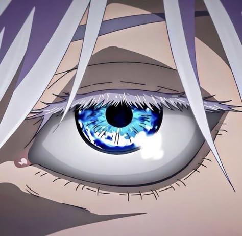 Anime Eyes, White Hair, Jujutsu Kaisen, Jujutsu, Blue Eyes, Hair, Anime, Blue, White