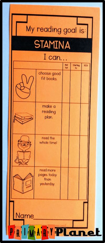 Great blog post about building Reading Stamina with a free stamina poster, a reading stamina graph, and a reading goal checklist bookmark as a visual reminder for your students! I start teaching the student to build their reading stamina on our very first day back to school. Until our reading stamina is built, a lot of my lessons are on hold! Building Reading Stamina, Goal Checklist, Lucy Calkins Reading, Reading Stamina, Reading Week, Reading Incentives, First Day Back To School, Kindergarten Phonics, First Year Teaching