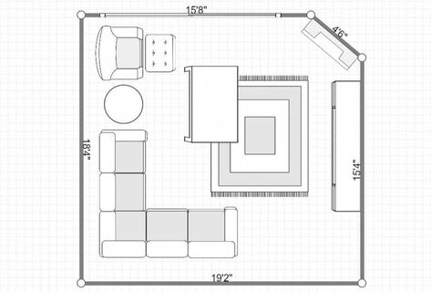 11 Living Room Layouts With A Corner Fireplace To Inspire You Living Room Layout With Tv In Corner, Living Room Layout With Sectional And Fireplace, Corner Fireplace Family Room, Living Room Furniture Layout Corner Fireplace, Living Room Corner Sofa Layout, Corner Sofa Living Room Layout Tv, Open Concept Living Room Layout With Corner Tv, Living Room Floor Plans With Fireplace, Corner Fireplace Room Layout