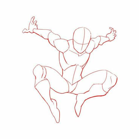 Muscle Study, Comic Tips, Spiderman Poses, Spiderman Stuff, Spiderman Drawing, Spiderman Art Sketch, Drawing Examples, Poses References, Figure Drawing Reference