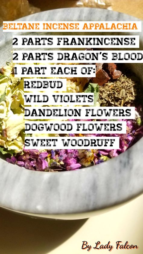 Herbal Incense Recipe, Homemade Incense Recipes, Beltane Ideas, Witchy Incense, Incense Recipes, Herbal Crafts, How To Make Incense, Spiritual Crafts, Homemade Incense