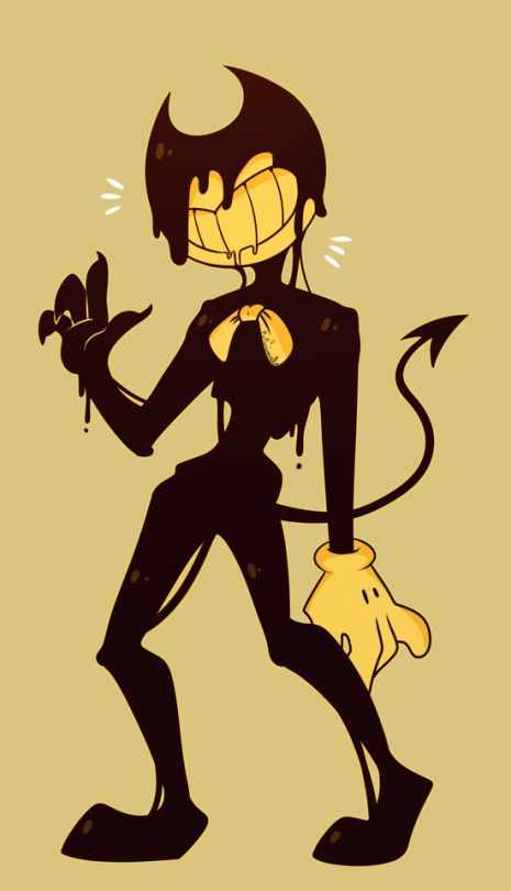 Bendy And The Ink Machine, Cartoon Character, On Tumblr, Tumblr, Art