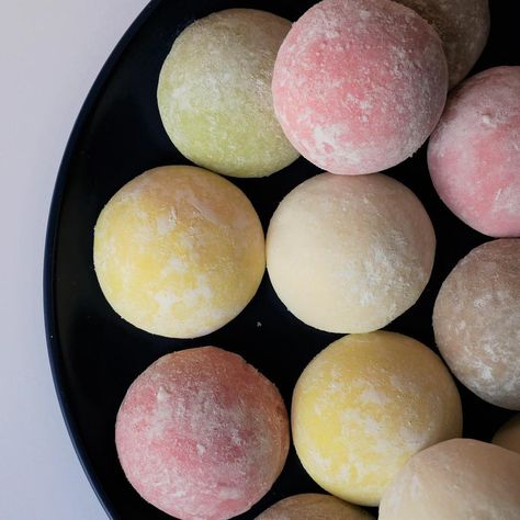 Korean Ice Cream Aesthetic, Chocolate Ice Cream Aesthetic, Korean Chocolate, Mango Mochi, Korean Ice Cream, Ice Cream Aesthetic, Strawberry Mochi, Mochi Ice, Mochi Ice Cream