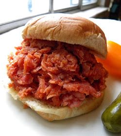 Mystery Lovers' Kitchen: Mysteries of Pittsburgh: How to Make a BBQ Chipped Ham Sandwich by Cleo Coyle Bbq Chipped Ham, Ham Barbecue Recipe, Ham Bbq, Ham Sandwich Recipes, Pittsburgh Food, Bbq Chips, Family Cookbook Project, Barbecue Sandwiches, Ham Sandwich