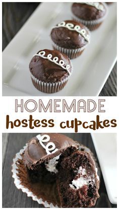 Copycat Hostess Cupcakes, Copycat Snacks, Hostess Cupcake Recipe, Copycat Dessert Recipes, Sprinkles Cupcake Recipes, Copycat Desserts, Twinkie Desserts, Homegrown Recipes, Usa Recipes