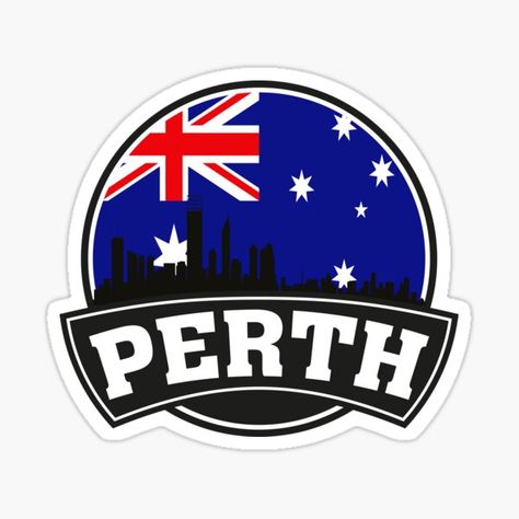 #Perth #Australia #Skyline #Travel #Souvenir #Australian #Flag #Sticker perth, australia, australian, city, cities, town, state, country, flag, love, travel, tourist, born, made, souvenir, skyline, cityscape, landmark, silhouette, stamp City Logos Design, Australia Skyline, Sydney Australia Travel, Darwin Australia, Australian Flag, Canberra Australia, Australian Flags, Skyline Silhouette, Australia Flag