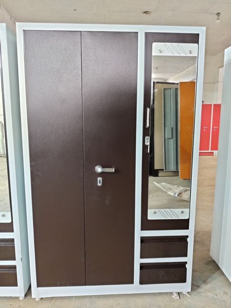 We are manufacturer of Powder coated steel almirah Steel Bero Design, Steel Wardrobe Design Bedroom, Steel Almirah Makeover, Steel Almirah Painting Ideas, Almirah Painting Ideas, Iron Almirah Designs Bedrooms, Manduva House, Cupboard Design Modern, Almirah Designs Bedrooms