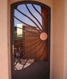 Iron door design