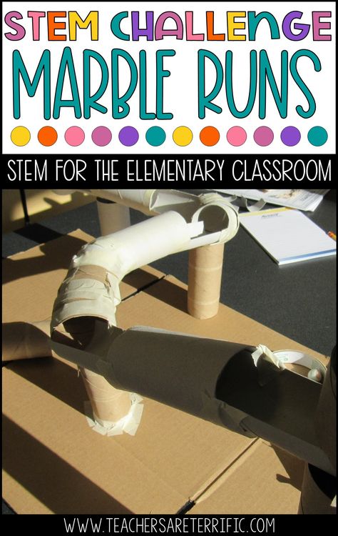 All You Need to Know about Marble Runs - Teachers are Terrific Simple Stem Challenges, Stem For Elementary, Kids Cheering, Elementary Stem Activities, Stem Students, Stem Lab, Engineering Design Process, Activities For Elementary Students, Challenges Activities