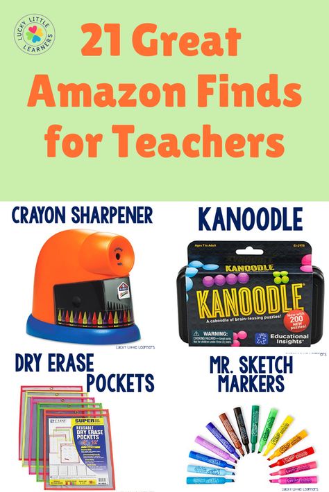 These Amazon teacher finds are perfect for your back-to-school wishlist! Full of useful must have items, you won't be disappointed by these 21 Amazon must have items! Must Have Classroom Supplies, 2nd Grade Teacher Must Haves, 3rd Grade Must Haves, Amazon Must Haves For Teachers, 3rd Grade Classroom Must Haves, Start Of School Teacher Gifts, First Grade Must Haves, 2nd Grade Must Haves, Teacher Wishlist Ideas