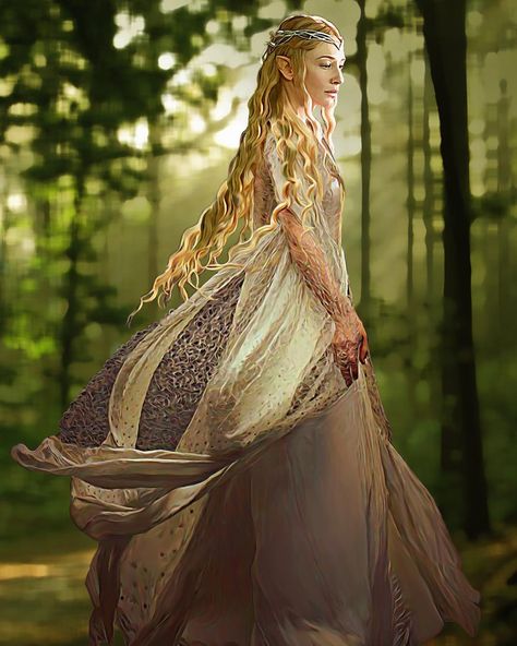 galadriel lord of the rings Magical Artwork, Tolkien Elves, Into The West, Septième Art, Fellowship Of The Ring, Thranduil, Jrr Tolkien, Legolas, Cate Blanchett