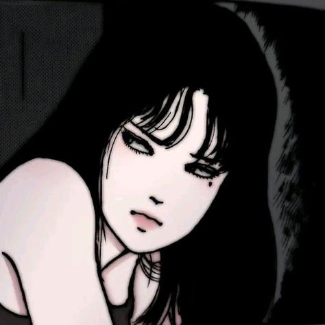 Tomie Junji Ito Icon, Tomie Junji Ito, Japanese Horror, Junji Ito, Dope Cartoon Art, Alternative Movie Posters, Gothic Anime, Hippie Art, Anime Couples Manga