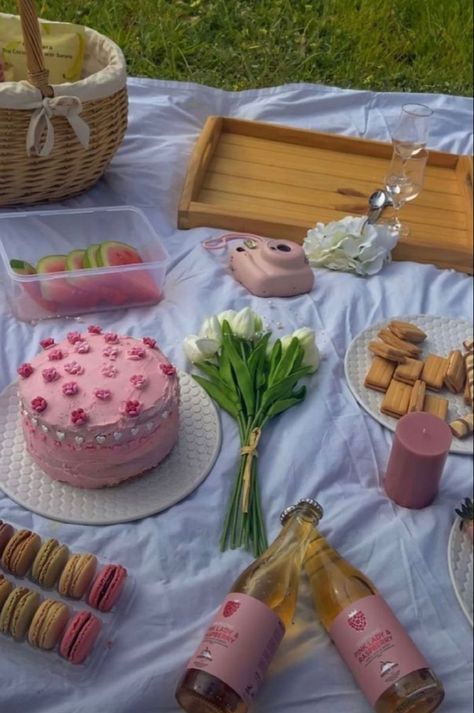 Galentines picnic Valentine Picnic Photoshoot, Pink Picnic Photoshoot, Birthday Picnic Aesthetic Pictures, Pink Picnic Aesthetic Birthday, Galentines Beach Picnic, Valentines Picnic, Pink Picnic, 21st Birthday Photoshoot, I Need Friends