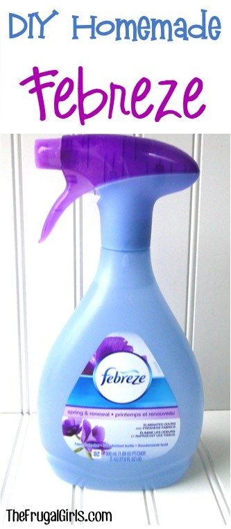 Febreze Recipe, Homemade Febreze, Homemade Air Freshener, Diy Kosmetik, Cleaner Recipes, Diy Cleaners, Cleaning Recipes, Cleaners Homemade, Diy Household