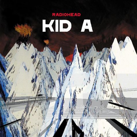 Radiohead Kid A, Radiohead Poster, Radiohead Albums, Hounds Of Love, The Velvet Underground, Cool Album Covers, Kid A, Music Album Covers, Music Artwork