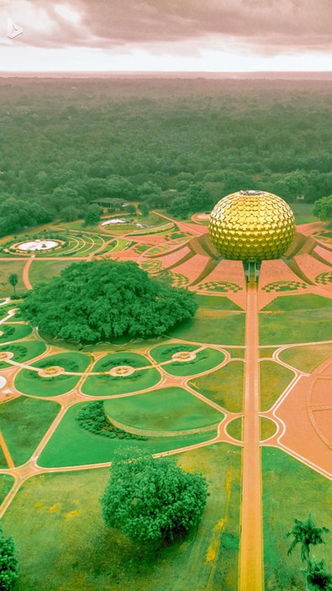 Auroville Pondicherry, Auroville India, Pondicherry India, French China, Birthday Plans, Board Wallpaper, Vision Board Wallpaper, Bmw Wallpapers, Architecture Concept Diagram