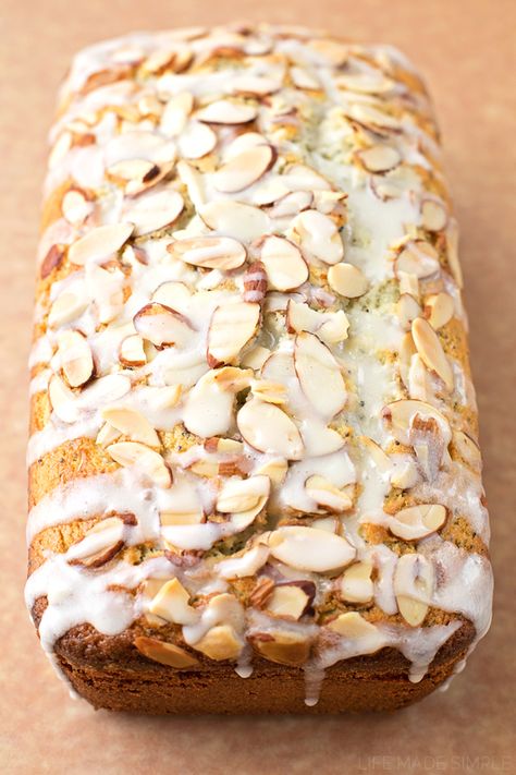 Almond Poppy Seed Bread, Orange Loaf, Poppy Seed Bread, Life Made Simple, Scone Recipes, Seed Recipes, Tea Bread, Seed Bread, Nice Recipes