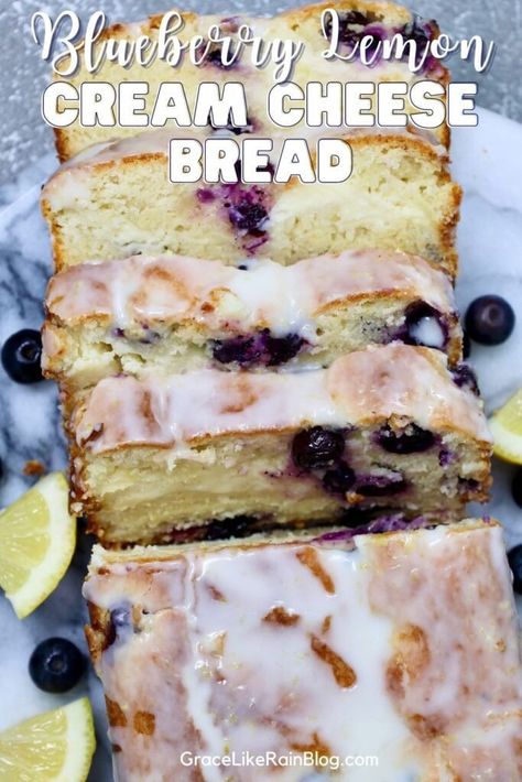 I absolutely love baking this Blueberry Lemon Cream Cheese Bread! The moment the zesty aroma starts to fill the kitchen, I know I’m in for a treat. Continue reading Blueberry Lemon Bread with Cream Cheese at Grace Like Rain Blog: Recipes From Our Family to Yours. Blueberry Cream Cheese Loaf, Blueberry Lemon Cream Cheese, Blueberry Lemon Bread, Stovetop Appetizers, Blueberry Bread Recipe, Bread With Cream Cheese, Flavored Ice Cubes, Cream Cheese Bread, Lemon Blueberry Bread