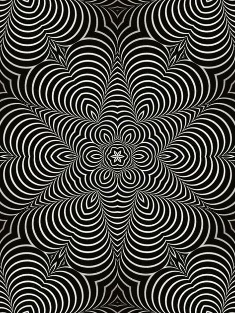 Optical Illusions Pictures, Opt Art, Trippy Patterns, Illusion Pictures, Illusion Wallpaper, Optical Illusion Wallpaper, Illusions Art, Trippy Visuals, Cool Optical Illusions