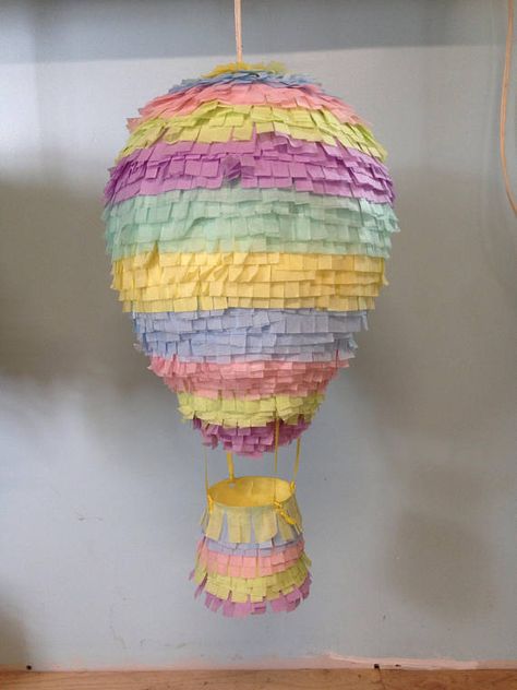 Balloon Pinata, Fire Balloon, How To Make Pinata, Cupcake Birthday Party, Hot Air Balloon Party, Dr Seuss Birthday Party, Piñata Ideas, Adult Party Themes, Pinata Party