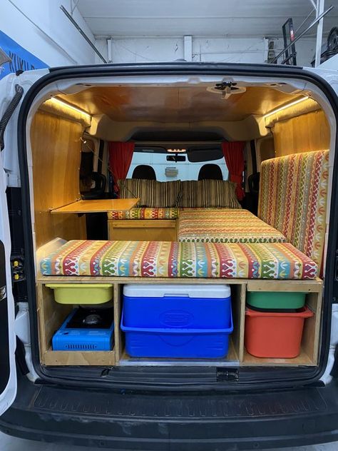 Life Organisation, Nissan Nv, Coolest Cooler, Ram Van, Littleton Colorado, Car Living, Organisation Ideas, Campervan Life, Build A Camper Van