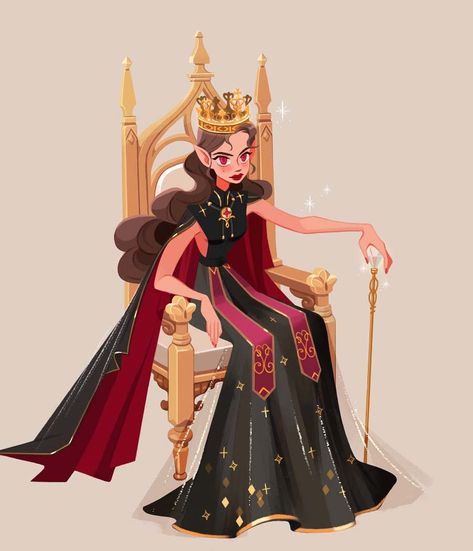 Queen Artwork, Queen Character, Queen Drawing, Chess Queen, Queen Outfit, Princess Cartoon, Pretty Drawings, Creative Artwork, Princess Art