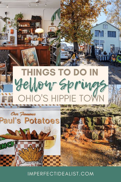 Day Trips In Ohio, Usa Trips, Yellow Springs Ohio, Ohio Travel, Usa Travel Guide, Yellow Springs, Dayton Ohio, Field Trips, Go Hiking