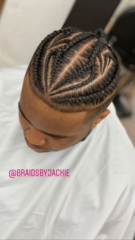 Corn Rose Braid Men, Christian Hairstyles, Fade Braids, Male Braids, Braiding Hairstyle, Cornrows Men, Cornrow Braids Men, Bday Hair, Boy Braids