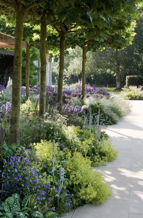 Cottage Garden Landscaping, Front Yard Cottage Garden, Landscape Edging Stone, Garden Front Of House, Cottage Backyard, Garden Landscaping Ideas, Side Yards, Cottage Garden Design, Landscape Edging