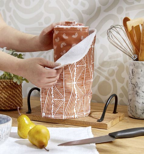 How To Make Reusable "Paper"Towels Online | JOANN Reusable Paper Towels Diy Tutorials, Sew Paper Towels, Non Paper Towels Diy, Paperless Towels Diy, Sewing Reusable Paper Towels, No Paper Towels, Cloth Paper Towels Diy, Diy Reuseable Paper Towel, Paper Towel Replacement